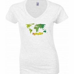 Unbranded Pandemic White Womens T-Shirt Medium ZT Xmas
