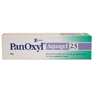 Panoxyl Aquagel 2.5 - size: 40g