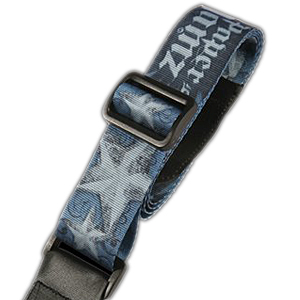 Unbranded Paper Jamz Guitar Straps - Blue Star