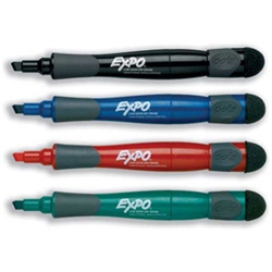 New ergonomic design with rubber gripFeatures built-in eraser on the cap for erasing small