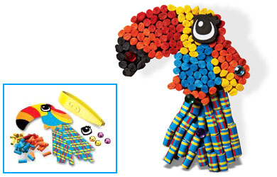 Unbranded Paperoni 2D Kit - Toucan