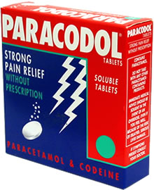 Tablet containing Paracetamol 500mg, Codeine phosp