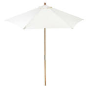 Unbranded Parasol 2.4m Round, Taupe