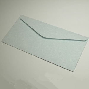 Unbranded Parchment Blue Envelopes DL