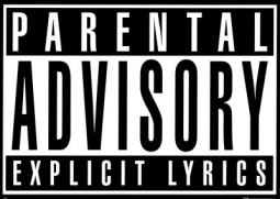 PARENTAL ADVISORY Explicit Lyrics Music Poster 91x61cm