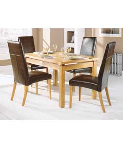 Faux Leather Dining Chair Furniture-Faux Leather Dining Chair