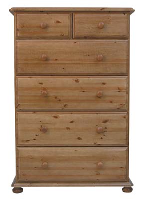PARKHAM PINE CHEST 4 OVER 2