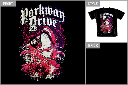 Unbranded Parkway Drive (Quiggle Shark) T-shirt