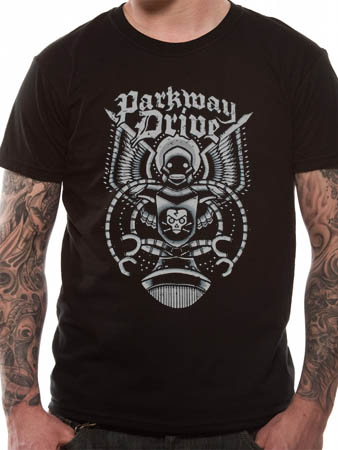 Unbranded Parkway Drive (Robot) T-shirt cid_4697TSBP