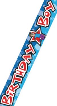 Unbranded Party Banner - Birthday Boy 9ft