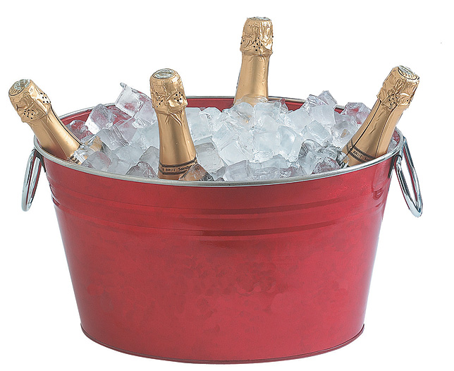 Unbranded Party Bucket - Red