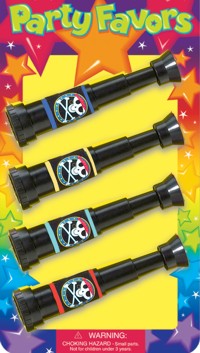 Unbranded Party Favour: 4 Party Pirate Telescope