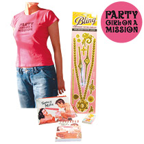 Unbranded PARTY GIRLS 6 Girl Premium Pack