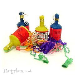 Party poppers - Box of 12