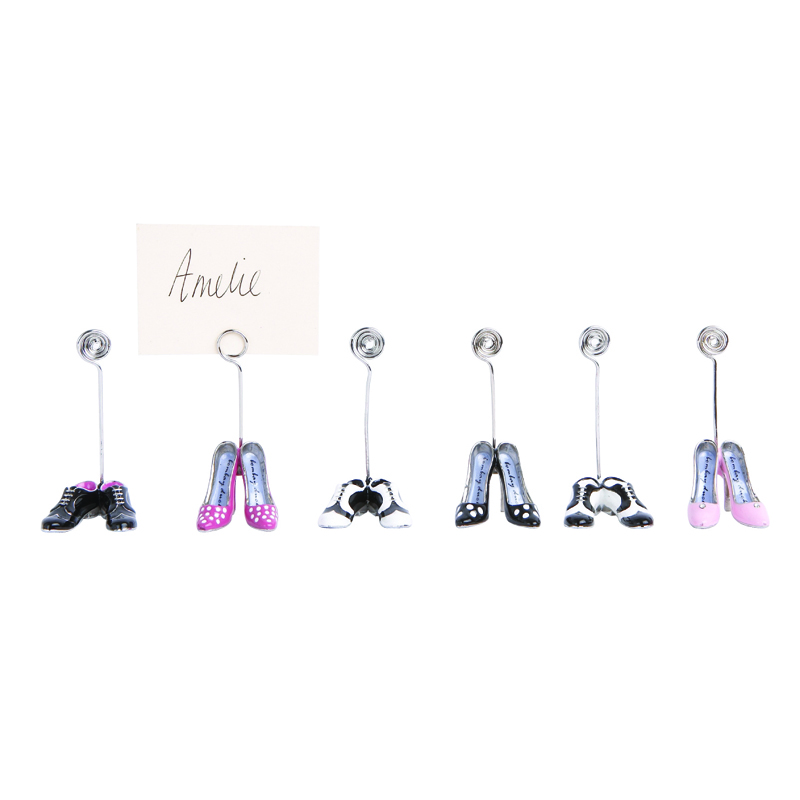 Unbranded Party Shoes Placecard Settings Set of 6