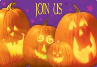 Unbranded Partyware: Pumpkin Hollow Die Cut Invitations