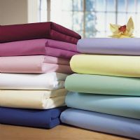 Pastel Dyed Cotton Sheets & Pillowcases