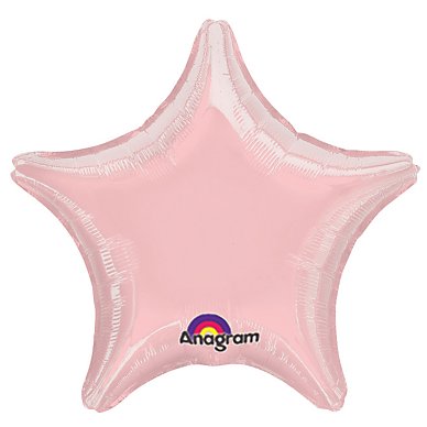 Unbranded Pastel pink 19 star foil single ball