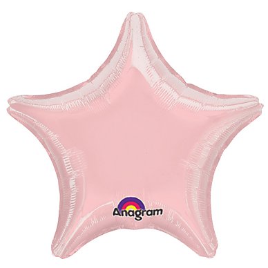Unbranded Pastel pink 19 star foil single ball