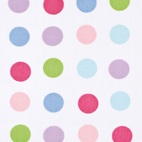 Unbranded Pastel Spot Blackout Curtains