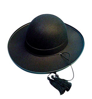 Pastor hat, felt