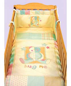 Patchwork Bear Bedding Set