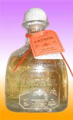 Patron Reposado is aged in oak barrels for a minimum of six months. Patron Reposado is aged and