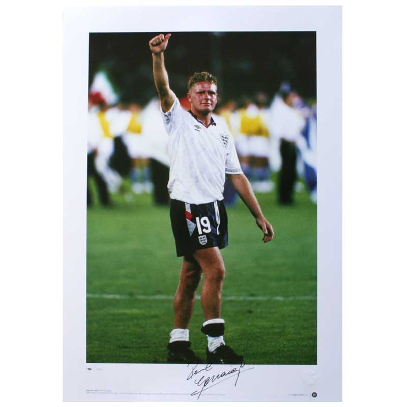 Unbranded Paul Gascoigne Signed Photo - Gazzaand#39;s World Cup Tears