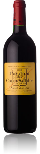 Unbranded Pavillon des Connandeacute;tables 2003 St-Julien (75cl)