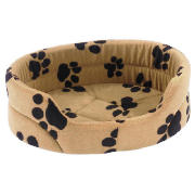 Unbranded Paw print pet bed