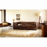 Unbranded Payton Leather 1.5 Seater Sofa