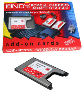 PCMCIA Compact Flash Adaptor Card