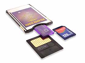 PCMCIA Memory Card MULTI Drive - for SM/SD/MM/MS