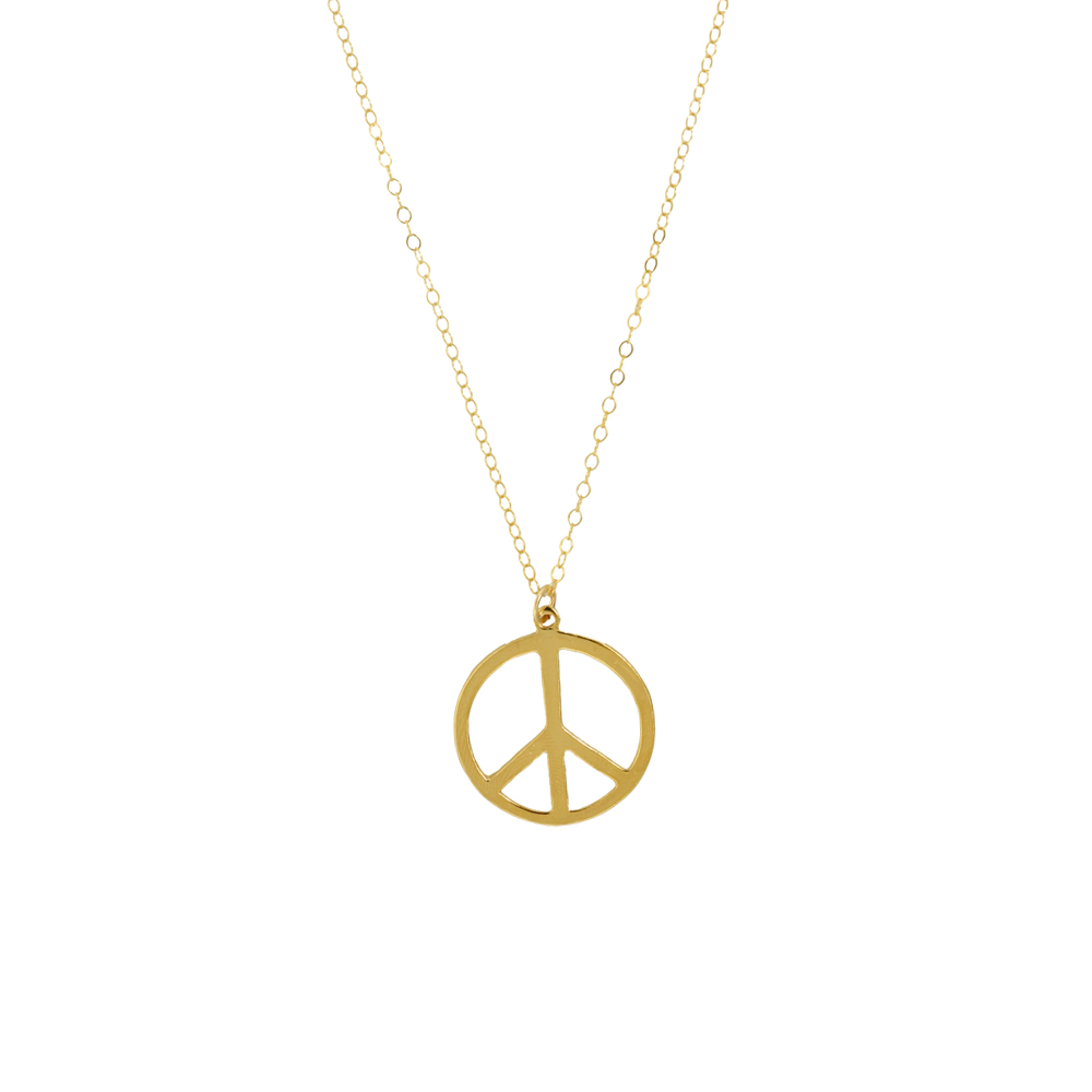 Unbranded Peace Sign Pendant