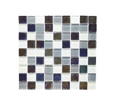Unbranded Pearlescent Black/Grey Mosaic