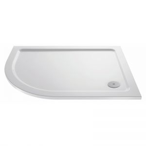 Unbranded Pearlstone Offset Quadrant Shower Trays (All