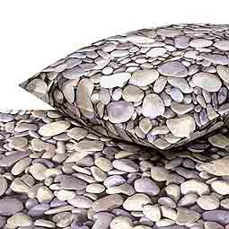 Pebble Duvet Set with 2 Pillowcases