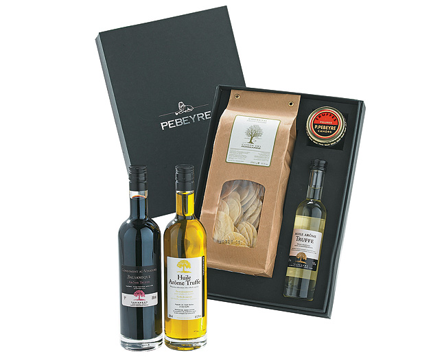 Unbranded Pebeyre Truffle Oil and Vinegar Gift Box