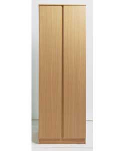 Unbranded Pello 2 Door Wardrobe - Oak Finish