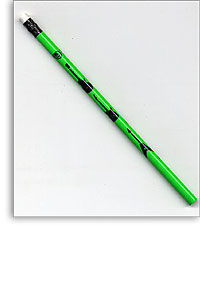 Unbranded Pencil: Electric Guitar Neon