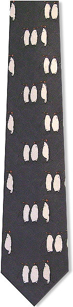 Unbranded Penguins In Threes Tie