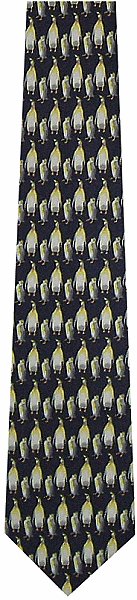 Unbranded Penguins Tie