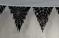 Unbranded Pennant Banner Spiders Web 15.2m x 45.7cm