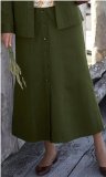 Penny Plain - Olive 12long Tencel Skirt