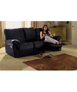 Unbranded Penzance Large Recliner Sofa - Charcoal