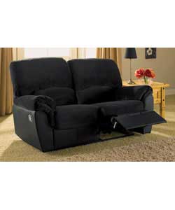Unbranded Penzance Regular Recliner Sofa - Charcoal