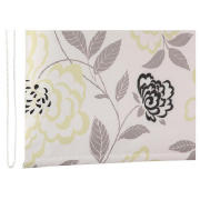 Unbranded Peony Printed Blackout Roller Blind 60cm, Green