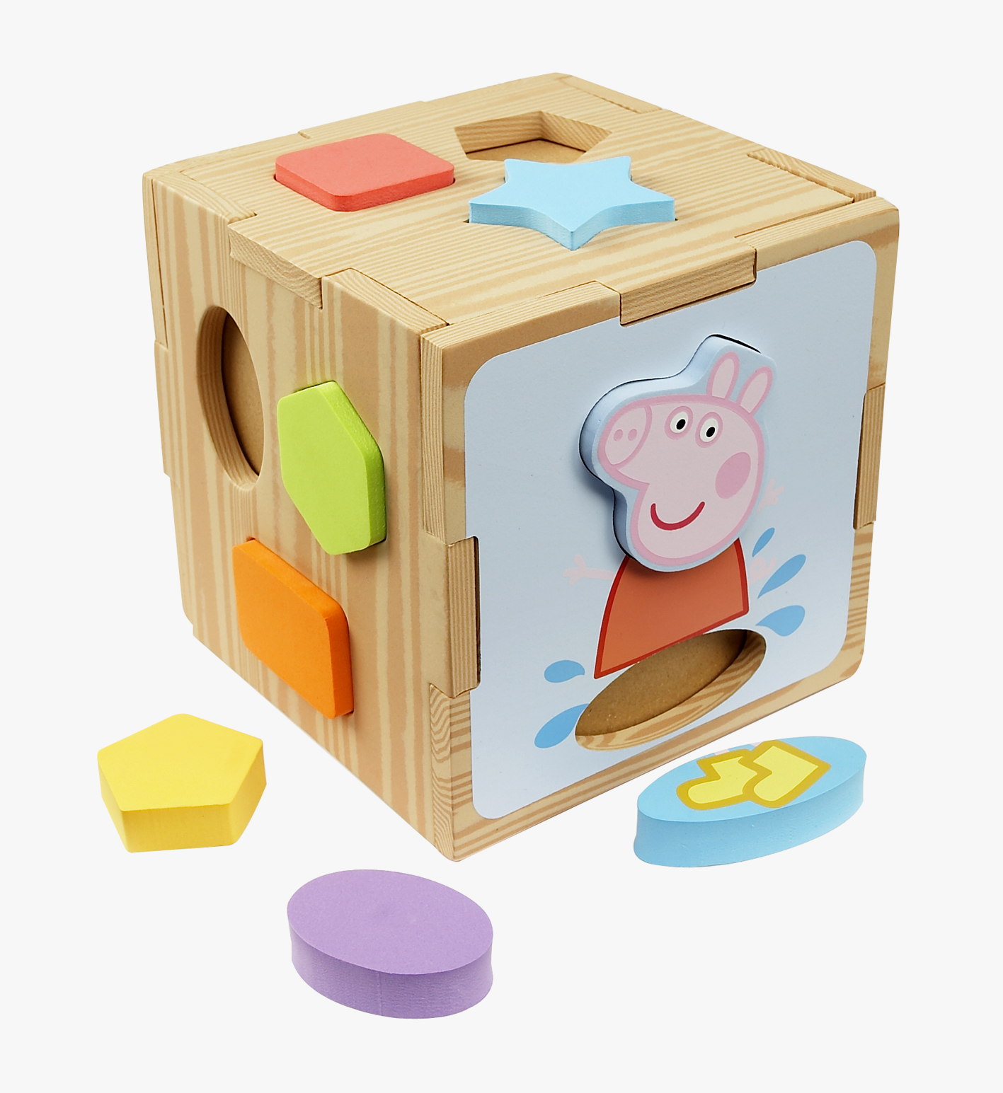 Unbranded Peppa Pigs Shape Sorter