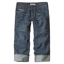 Unbranded PEPPERMINT DENIM CAPRI