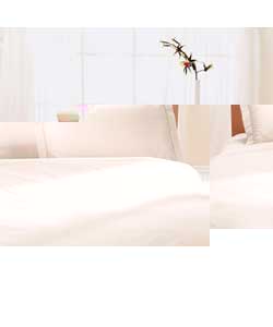 Percale King Size Fitted Sheet - Linen